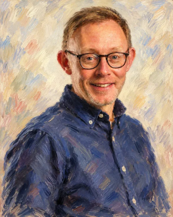 Painted portrait of John Anderson